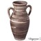 Uniquewise 12" Whitewashed Ceramic Flower Vase Rustic Farmhouse Pottery for Home Decor Table Shelf Living Room Bedroom Kitchen & Office, Distressed Vintage Decorative Accent Modern Country Centerpiece